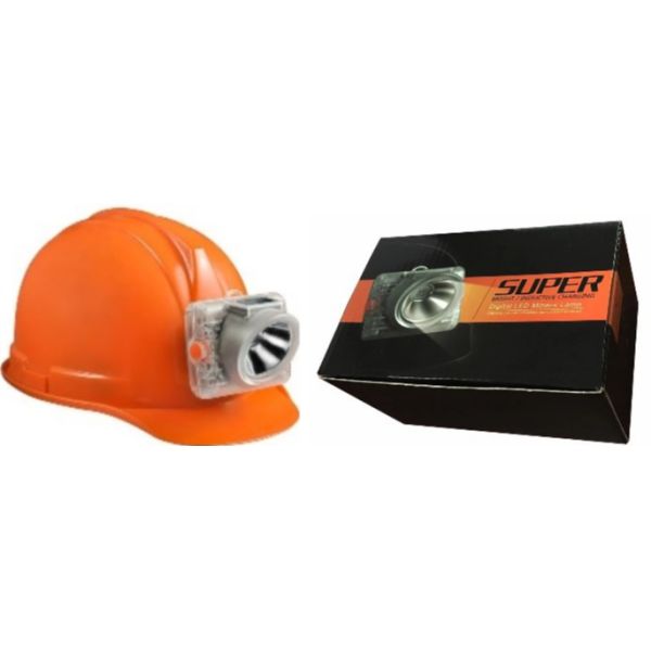 Светодиодный беспроводный зарядный фонарь KL6LMA Аккумуляторный налобный фонарь для шахтерского освещения Подземный колпачок