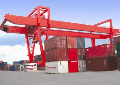 o trilho de Rmg da doca de 40t 50t montou o pórtico Crane In Wharf do recipiente