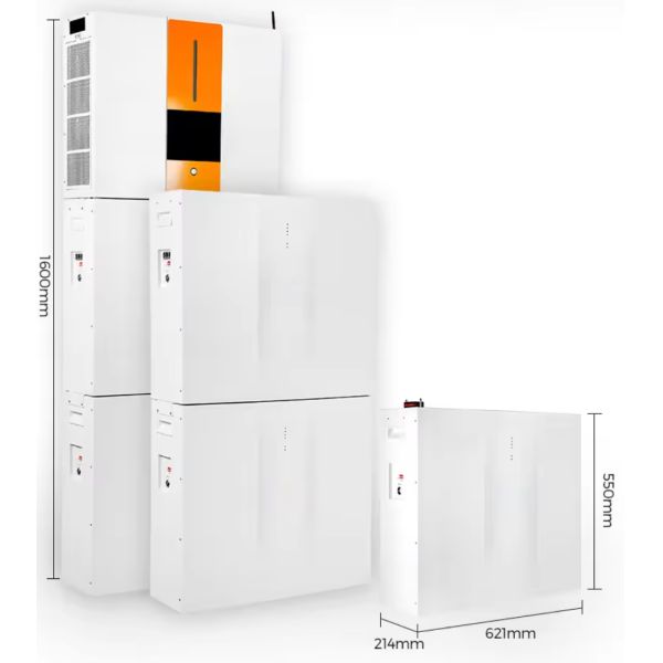 All In One Household Energy Storage 10.24KWH 51.2V LFP Battery Inverter 5KW Lithium Battery Home Energy Storage