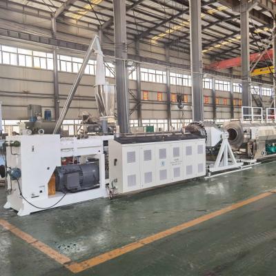 110-250/ 315-630 Single PVC Pipe Making Machine PVC Pipe Production Line
