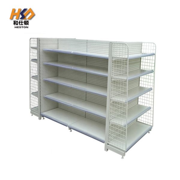Mini Market Retail Display Heavy Light Duty Supermarket Gondola Shelving