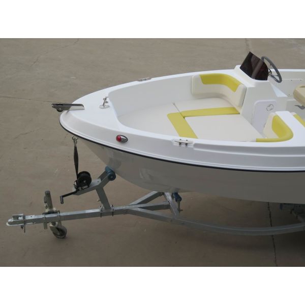 Durable Foldable Table Fiberglass Fishing Boats For Relax , Fun , Tourist