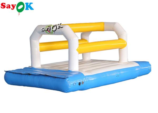parque de flutuação da água do divertimento inflável comercial dos brinquedos da água 3x2x1.2mH