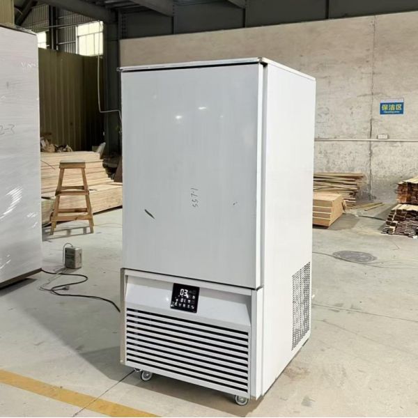 Gelato Seafood Blast Freezer Short Blast Deep Freezer Machine 10 Layers