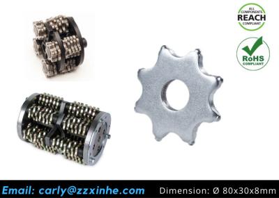 Concrete Grinders And Scarifiers Parts 8pt Carbide Cutter Flails For Remove Pavement Markings