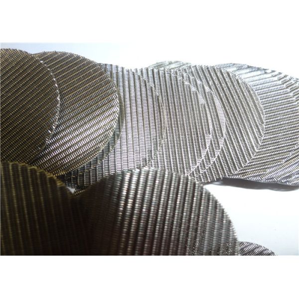 Diameter 240Mm 100 Mesh Count Stainless steel Wire Mesh Screen For Rubber And Extruder Machine