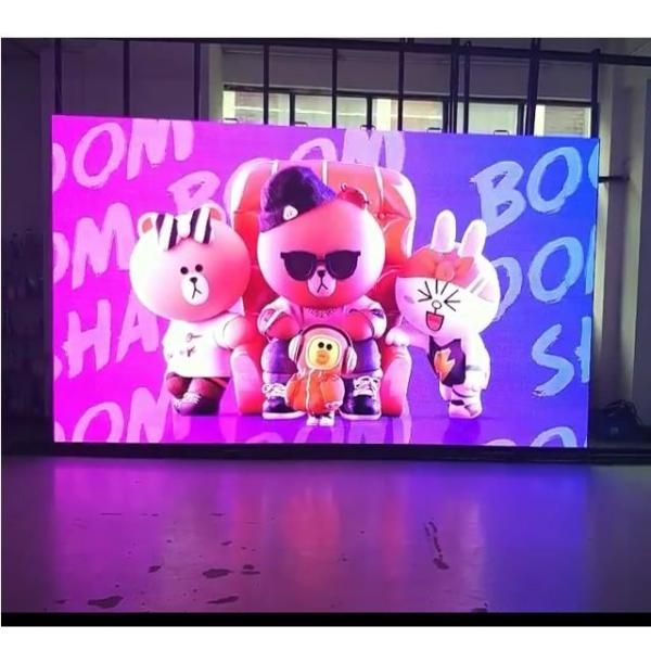 Indoor full color 500x500mm die casting aluminum P4.81 SMD led video wall display screen rental