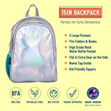Backpack Student School Daypack Travel Caming Bag For Women Girls, Drawstring Bags, Multicolor rainbow