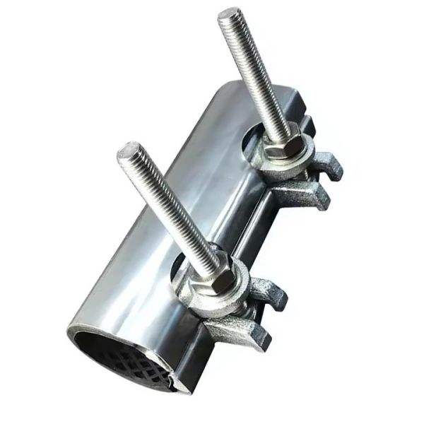 PN16 Prendedores de reparación de tuberías de hierro dúctil PE PVC HDPE agua y aceite de tubería recta EPDM Sellos de caucho Prendedores de reparación de fugas de tuberías