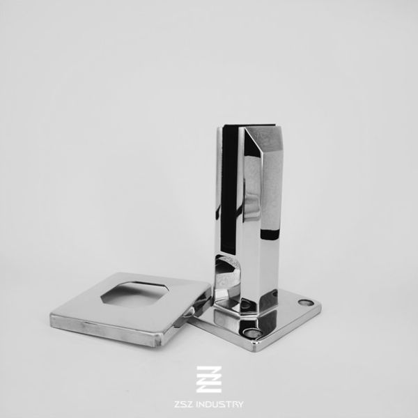 Safety Fence Frameless Glass Spigots D50X50mm X H160mm BSCI Certificate