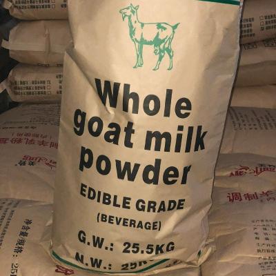 White Low Fat Full Cream Goat Milk Powder Uniform Composition