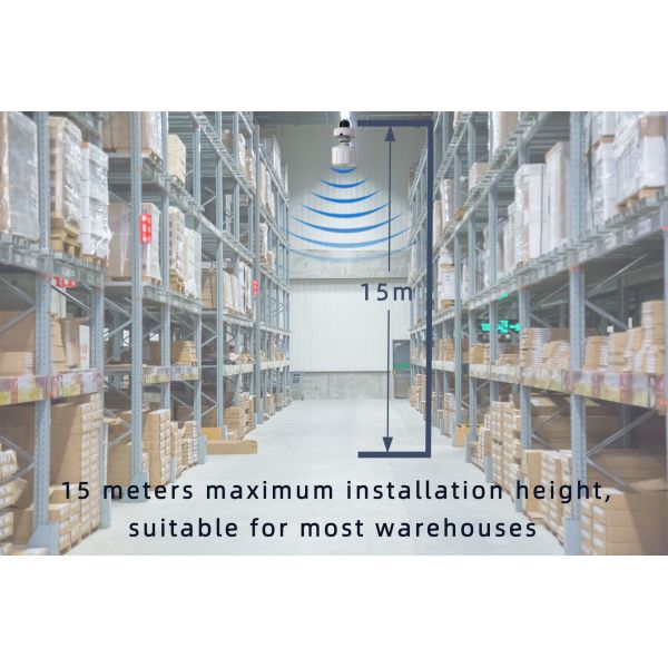 MC079D 99C DC Controller Microwave Motion Sensor IP65 Waterproof For Warehouses