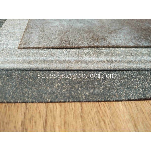 Customized Rubber Sheeting Roll , Rubber Mat Roll With High / Low Temperature Resistant