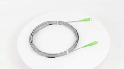 SC/APC Duplex 9/125um Singlemode Fiber Optic Cable 3.0mm PVC