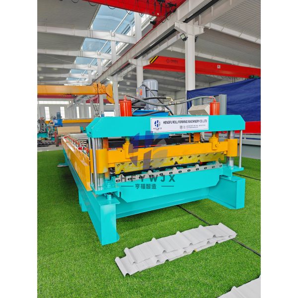 300H Steel Frame1040 Type Metal Roof Panel Machine 0-40m/Min Forming Speed
