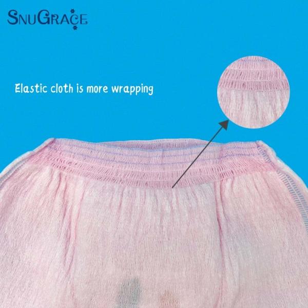 Calças Menstruais Desutilizáveis SnuGrace Forte Absorção e com Design Stereo Surround