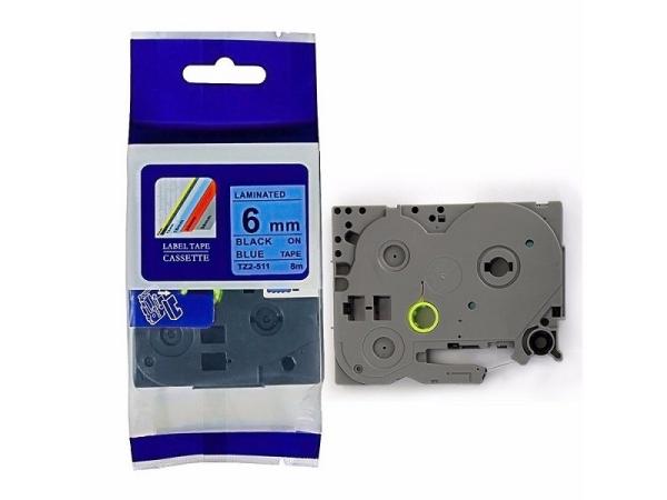 P - Touch Brother Label Tape Cassette , TZ-511  Label Printer Cartridges 12mm / 18mm