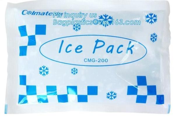 Sports Medicine Ice Bags, Flexible Ice Pack, Easy Seal Ice Cube Bags, Cool Bags & Ice Packs, First Aid Ice Pack, bagease