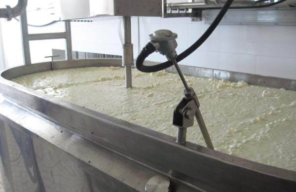 Máquina industrial da fatura de queijo SUS304 com aquecimento, o revestimento refrigerando e o agitador