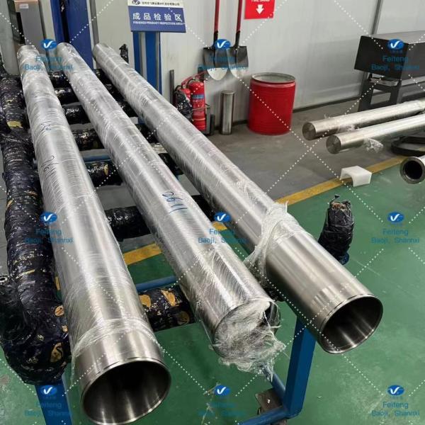 ASTM Sputtering Molybdenum Tube Target Titanium Seamless Pipe Corrosion Resistance