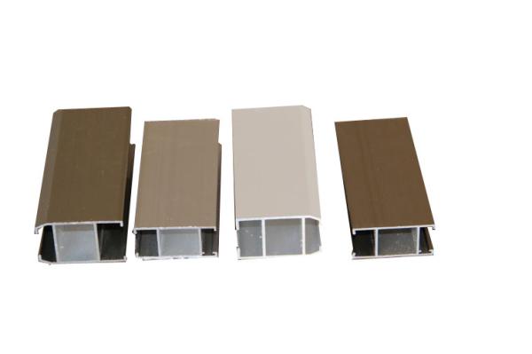 Q/320281/PDWD-2008 Aluminium Auto Car Window Extrusion Profiles Champagne / Light Bronze