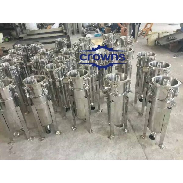 Ss304 Ss316 Однопакетный многопакетный фильтр для очистки сточных вод