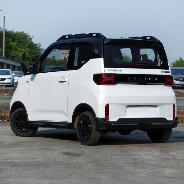 New Energy Mini EV Car 2024 Wuling Hong Guang Macaron 4 Seats Electric Auto
