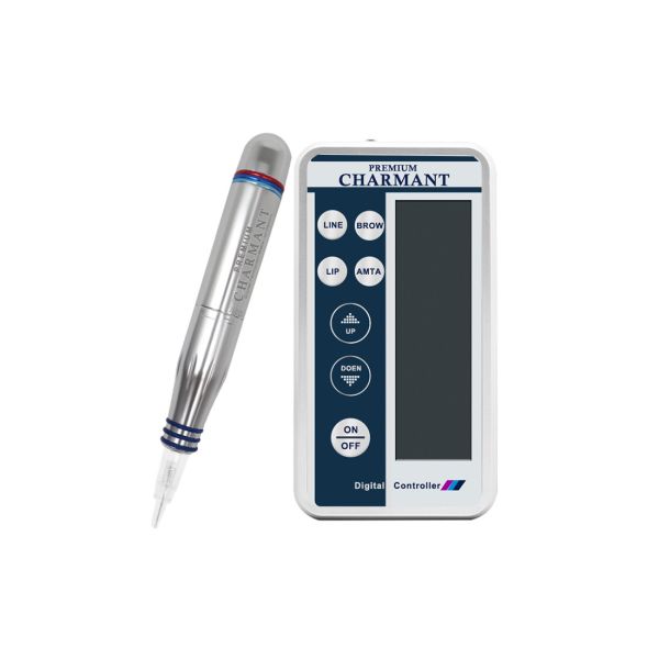 Digital Control Blue Charmant 1 Semi Permanent Tattoo Machine