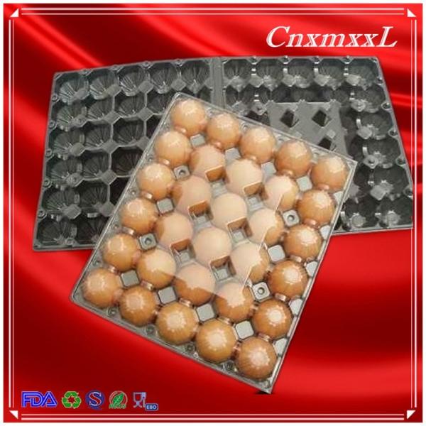 Bandeja plástica conveniente da incubadora do ovo do transporte da caixa do ovo do PVC de 8pcs 0.7mm