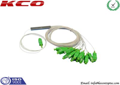 fibra ótica ótica passiva G675A do divisor do PDL de 1 x de 16 Blockless baixa, perda de inserção do divisor de FTTH