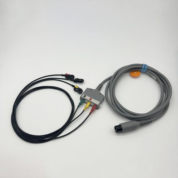 IVY Biomedical Systems ECG Trunk Cable 3 Lead AHA ECG Cable 3m/10ft 590317