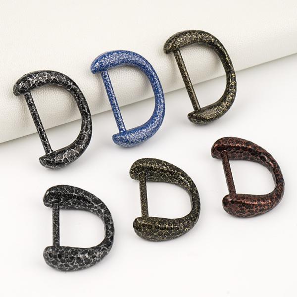 High End 3/4 Square Metal Buckle User-Friendly Handbag Painting Buckle for Production