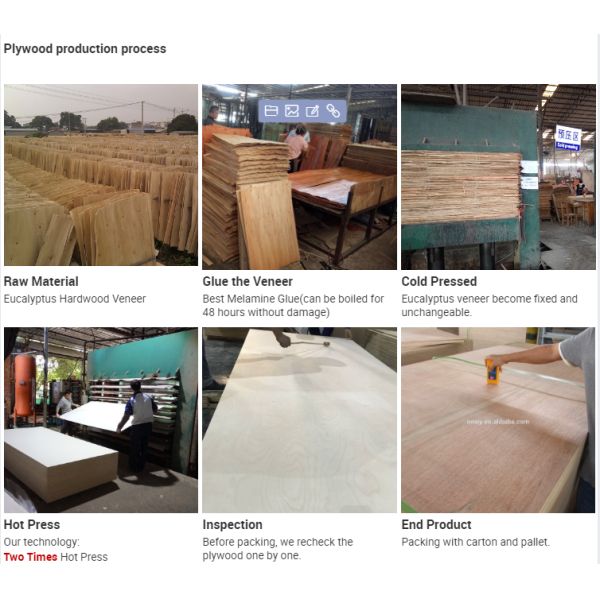 Laminated Melamine Paper Faced 18mm Melamine Faced Plywood
