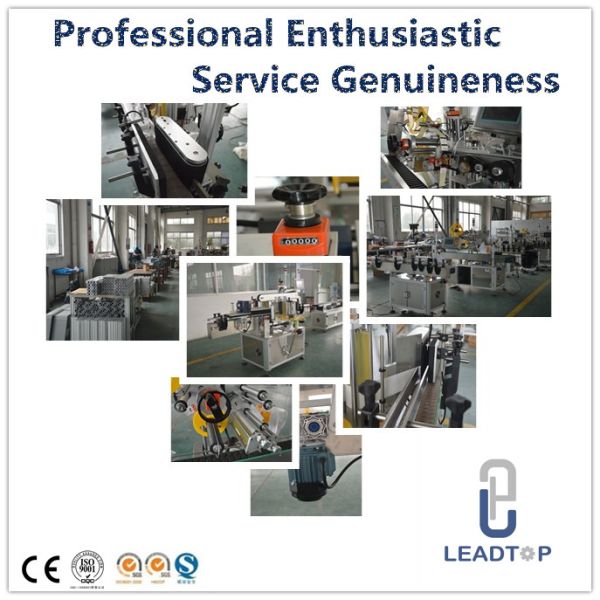 El tarro de cristal redondo conserva la máquina de etiquetado automática de la botella de aceite esencial de la etiqueta engomada de la botella de vino