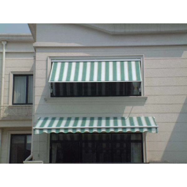 Outdoor Balcony Sunshade Strong Motorized Open Retractable Awnings