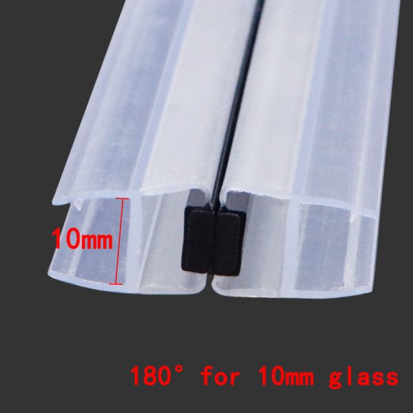 прокладка двери ливня PVC 180° 10mm магнитная с устойчивостью к старению