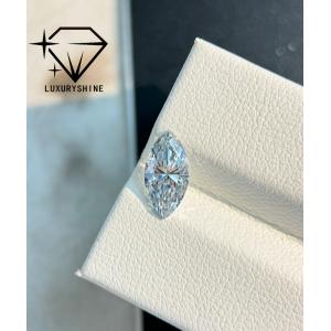 LuxuryShine VVS2 Forme Marquise 0.3-15ct Diamant de laboratoire D-F Couleur 3EX Taille Pierres avec certificat IGI Diamant véritable