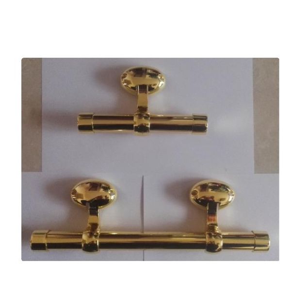 26*10cm Funeral Adult Casket Swing Handles Gold Plated European Style