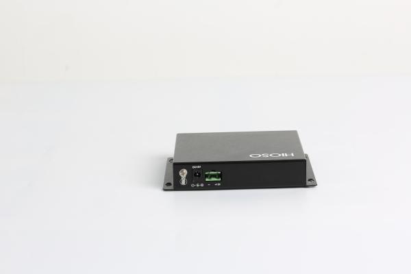 4 Rj45 1 Uplink Port High Power Optical Switch , Industrial Gigabit Ethernet Switch DC12V