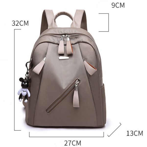 Colefa Bag Factory Women's Fashion Trend Street Oxford Cloth Bag High Middle School Back Pack Bags College Students Backpack