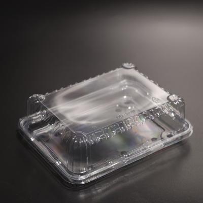 Contenedores de PET ecológicos para armazenamento de alimentos com tampa