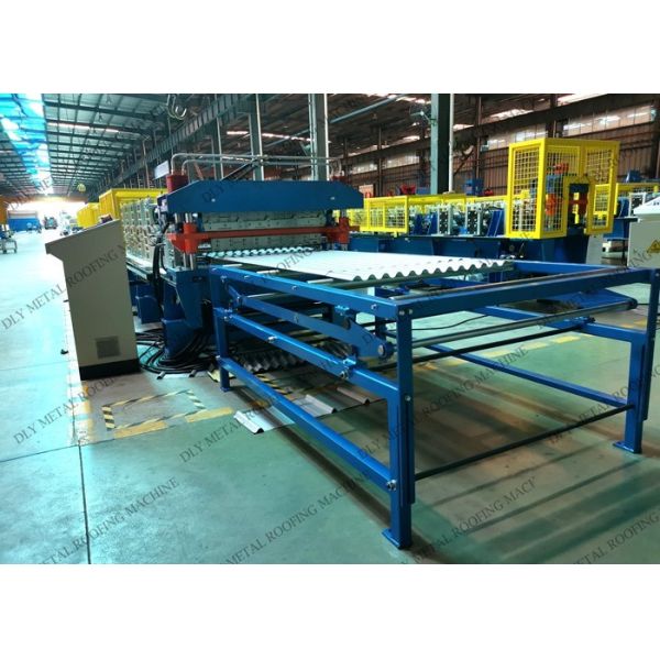 Prepainted Metal Roofing Machine Plc Automatic Sheet Tile Making Hydraulic Pump