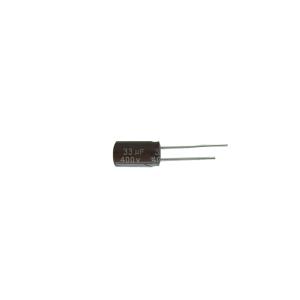 信号処理用33UF400Vアルミ電解コンデンサ、DC成分を遮断し、AC信号を伝送