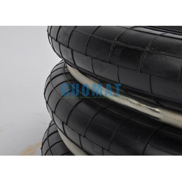 Amortiguación de aire con resorte industrial enrollada de aire del triple de goma del amortiguador S-200-3R para la punzonadora de Yokohama