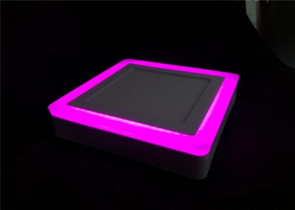 Square Double Color Led Panel 16W Home Decorative AC 85-265V Input For Home