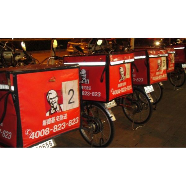 36V / 48V 350W Pedal Assist Electric Bike For Delivery Fast Food