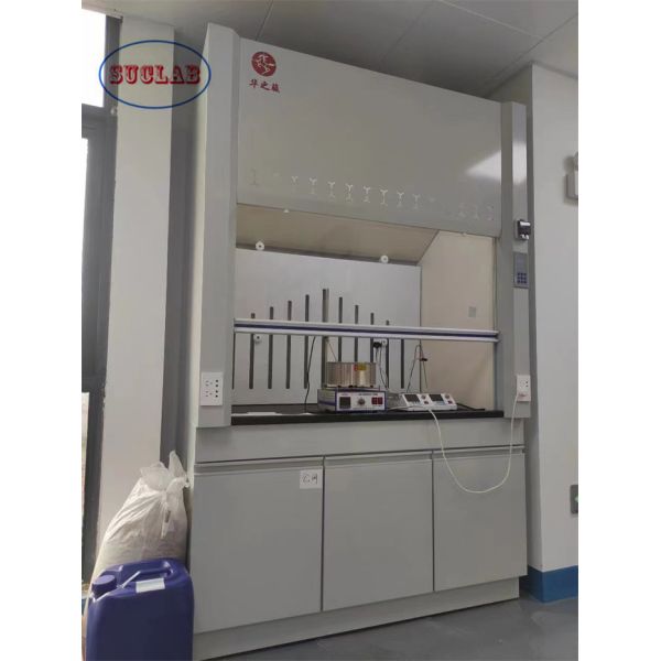 Manual Control System Fluorescent Lighting Laboratory Fume Hood Lab Fume Cupboard