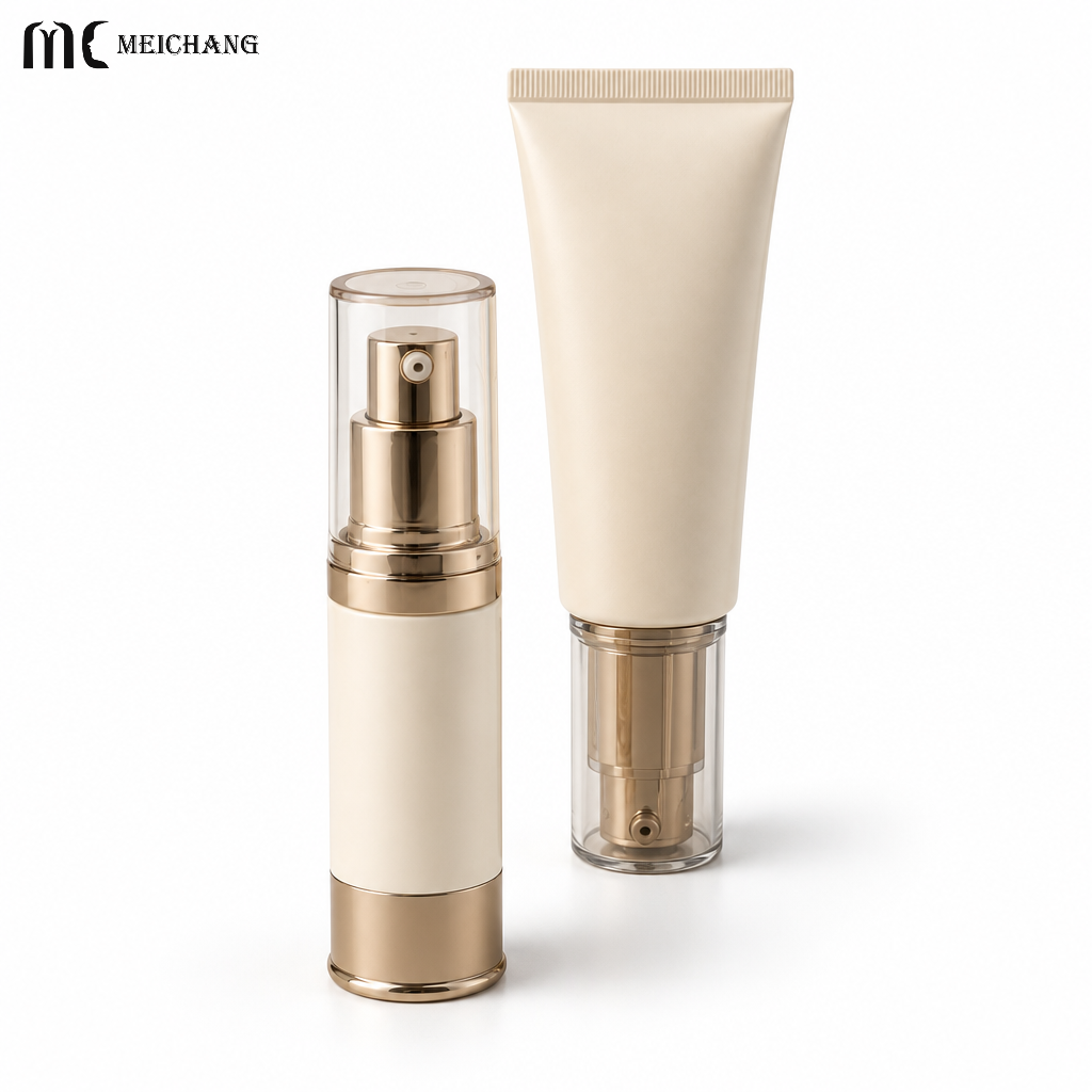 15ml 30ml 50ml 100ml Custom Skincare Packaging Set | Factory Direct Plastic Cosmetic Bottles & Containers(MC-334)