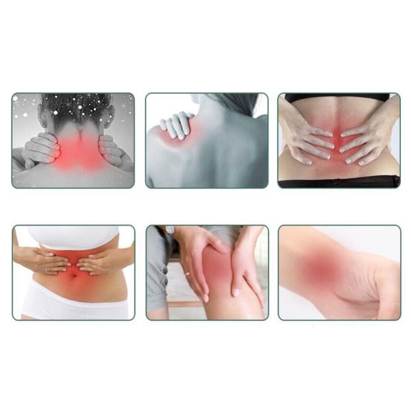 Self-Heating Herbal Wormwood Belly Button Tummy Sticker for Navel Care and Hot Compress Massage Function