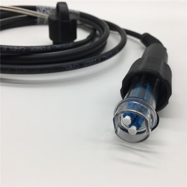 Cabo de fibra PDLC-DLC CPRI LC Duplex Armored SM à prova d'água 7,0 mm jumper de fibra óptica